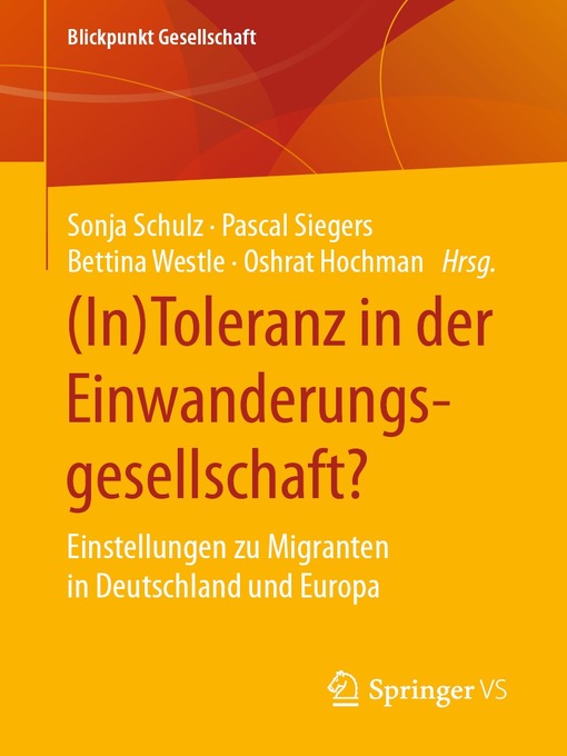 Title details for (In)Toleranz in der Einwanderungsgesellschaft? by Sonja Schulz - Available